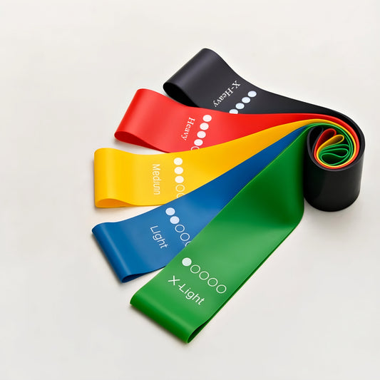 Lyfix Premium Resistance Bands Set – Multi-Level Strength for Yoga, Pilates & Fitness Training