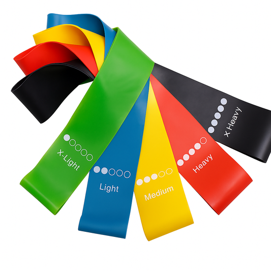 Lyfix Premium Resistance Bands Set – Multi-Level Strength for Yoga, Pilates & Fitness Training